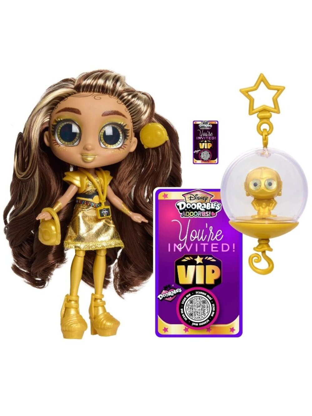 Disney Doorables Adoorbs KIARA C-3PO Star Wars Doll 5.5" Series 2